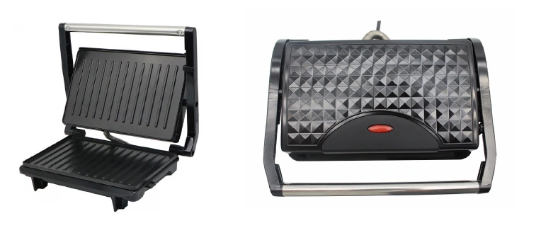 KS-001 Panini maker — catalogue illustrated configuration reference