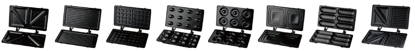 KS-208 2 Slice sandwich maker — catalogue illustrated configuration reference