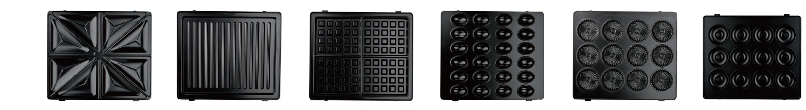KS-307 3 in 1 4 Slice sandwich maker — catalogue illustrated configuration reference