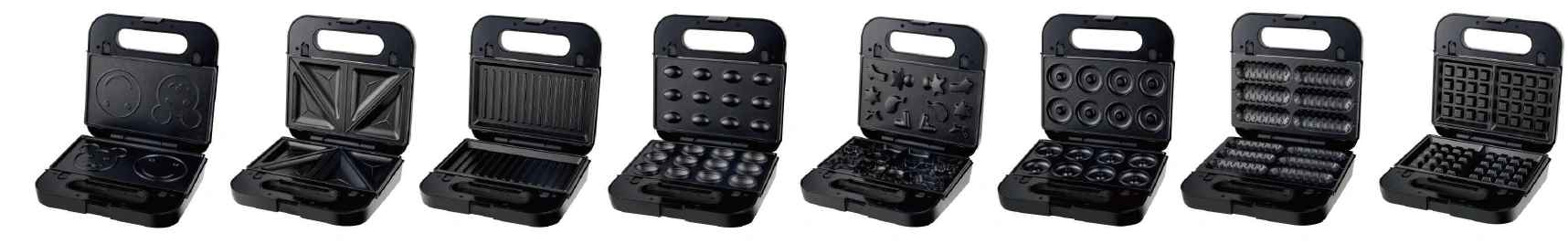 KS-508 3 in 1 sandwich maker — catalogue illustrated configuration reference